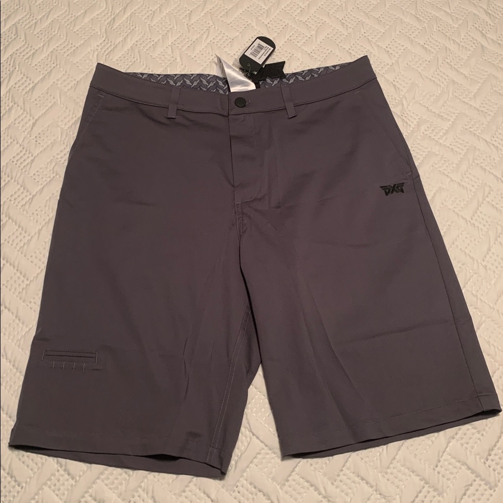 PXG men's saguaro comfort shorts charcoal golf shorts